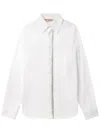 N°21 Sequin-embellished Shirt In White