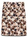 N°21 Sequin-embellished Skirt
