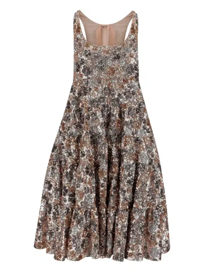 N°21 SEQUINNED MIDI DRESS