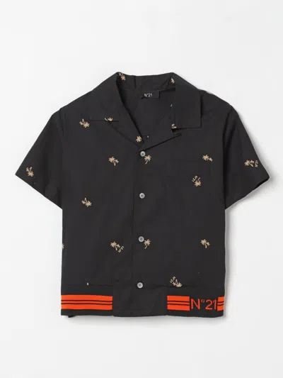 N°21 Shirt N° 21 Kids Color Black