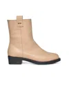 N°21 Leather Ankle Boots In Pink
