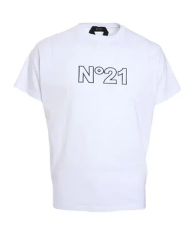 N°21 Short-sleeved Crewneck T-shirt