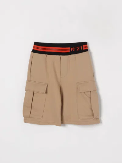 N°21 Shorts N° 21 Kids Color Beige