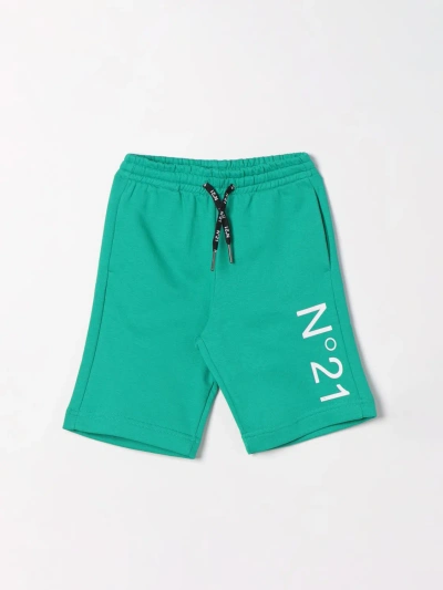 N°21 Shorts N° 21 Kids Colour Green