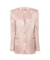 N°21 Single-breasted Silk Blazer