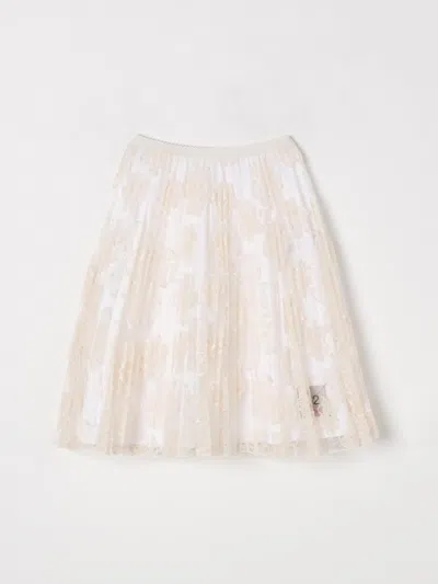 N°21 Skirt N° 21 Kids Color Champagne