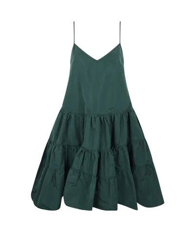 N°21 PEPLUM-HEM MINI DRESS