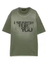N°21 Slogan-print T-shirt In Green