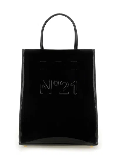 N°21 Small Shopper Bag In Black