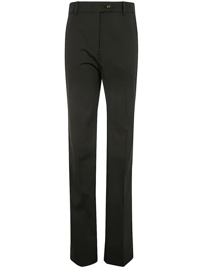 N°21 Straight Trouser In Black  