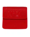 N°21 Stud-embellished Shoulder Bag In Red