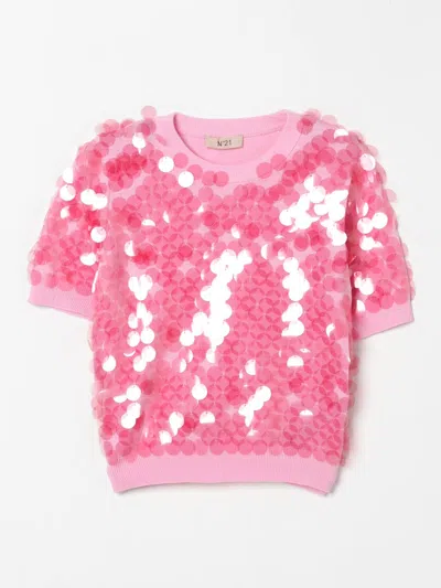 N°21 Sweater N° 21 Kids Color Fuchsia