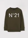 N°21 Sweater N° 21 Kids Color Green