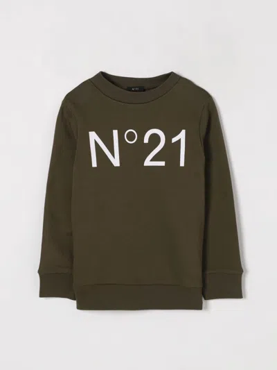 N°21 Sweater N° 21 Kids Color Green