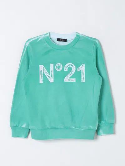 N°21 Sweater N° 21 Kids Color Green