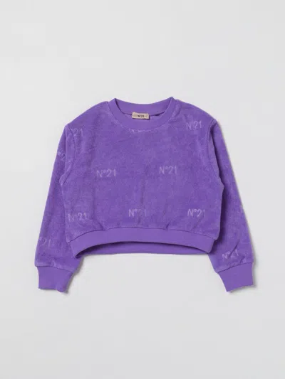 N°21 Sweater N° 21 Kids Color Violet