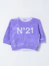 N°21 jumper N° 21 KIDS colour VIOLET,F44914019