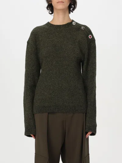 N°21 SWEATER N° 21 WOMAN COLOR GREEN,F98482012