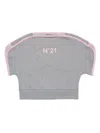 N°21 Logo-print Top In Grey