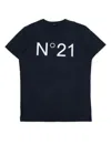 N°21 T-shirt N° 21 Kids Color Black 1 In 0n821
