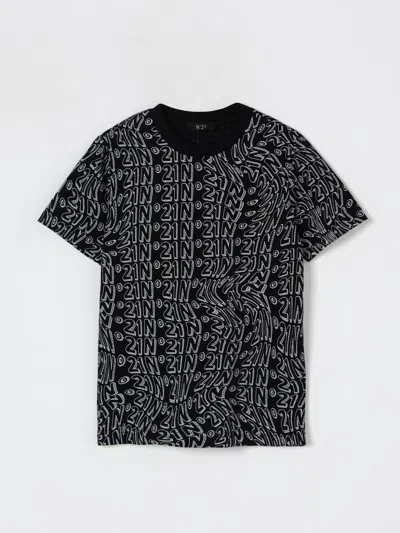 N°21 T-shirt N° 21 Kids Color Black