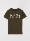 N°21 T-shirt N° 21 Kids Color Green