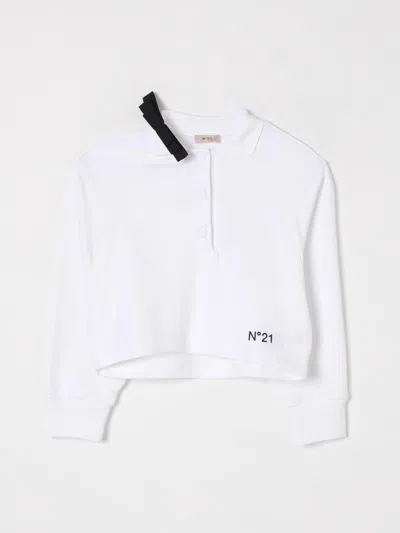 N°21 T-shirt N° 21 Kids Color White