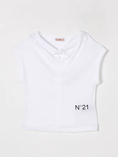 N°21 T-shirt N° 21 Kids Color White