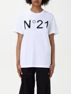 N°21 T-shirt N° 21 Woman Color White