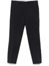 N°21 Pipe-trim Detailed Trousers In Blue