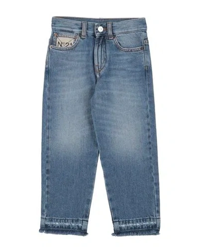 N°21 Babies' Toddler Boy Jeans Blue Size 6 Cotton