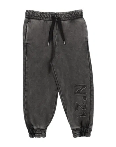 N°21 Babies' Toddler Boy Pants Black Size 6 Cotton