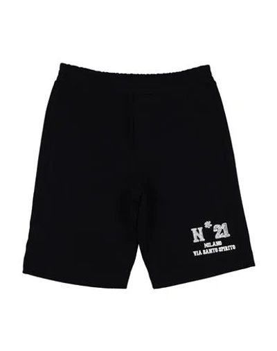 N°21 Babies' Toddler Boy Shorts & Bermuda Shorts Midnight Blue Size 6 Cotton