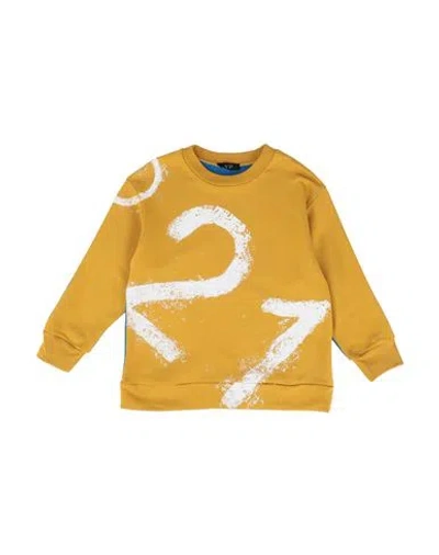 N°21 Babies' Toddler Boy Sweatshirt Mustard Size 6 Cotton In Yellow