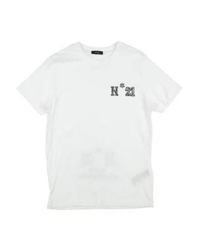 N°21 Babies' Toddler Boy T-shirt White Size 6 Cotton