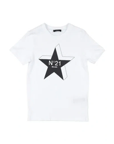N°21 Babies' Toddler Boy T-shirt White Size 6 Cotton
