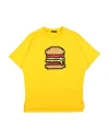 N°21 Toddler Boy T-shirt Yellow Size 6 Cotton In Yellow