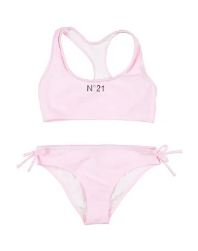 N°21 Babies' Toddler Girl Bikini Pink Size 6 Polyamide, Elastane