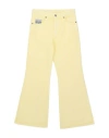 N°21 TODDLER GIRL JEANS YELLOW SIZE 6 COTTON