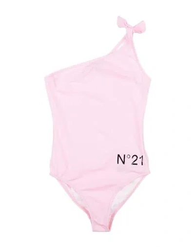 N°21 Babies' Toddler Girl One-piece Swimsuit Pink Size 6 Nylon, Elastane