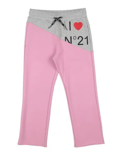 N°21 Babies' Toddler Girl Pants Pink Size 4 Cotton