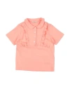 N°21 Babies' Toddler Girl Polo Shirt Apricot Size 6 Cotton In Orange