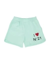 N°21 Toddler Girl Shorts & Bermuda Shorts Light Green Size 6 Cotton In Green