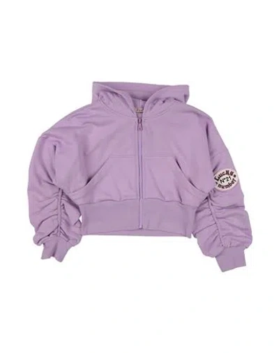 N°21 Babies' Toddler Girl Sweatshirt Light Purple Size 6 Cotton
