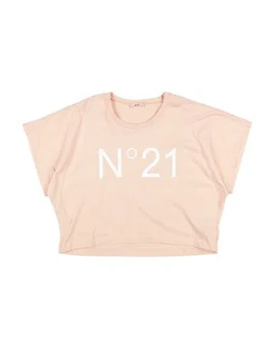 N°21 Babies' Toddler Girl T-shirt Light Pink Size 6 Cotton