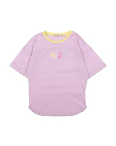 N°21 Babies' Toddler Girl T-shirt Pink Size 6 Cotton