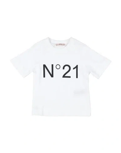 N°21 Babies' Toddler Girl T-shirt White Size 6 Cotton