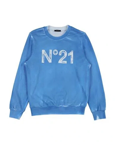 N°21 Babies' Toddler Sweatshirt Light Blue Size 6 Cotton