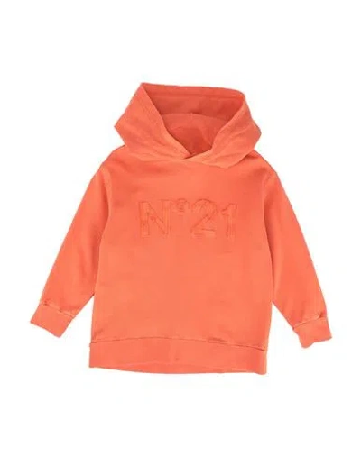 N°21 Babies' Toddler Sweatshirt Orange Size 6 Cotton