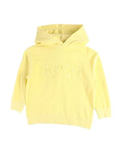 N°21 Babies' Toddler Sweatshirt Yellow Size 4 Cotton